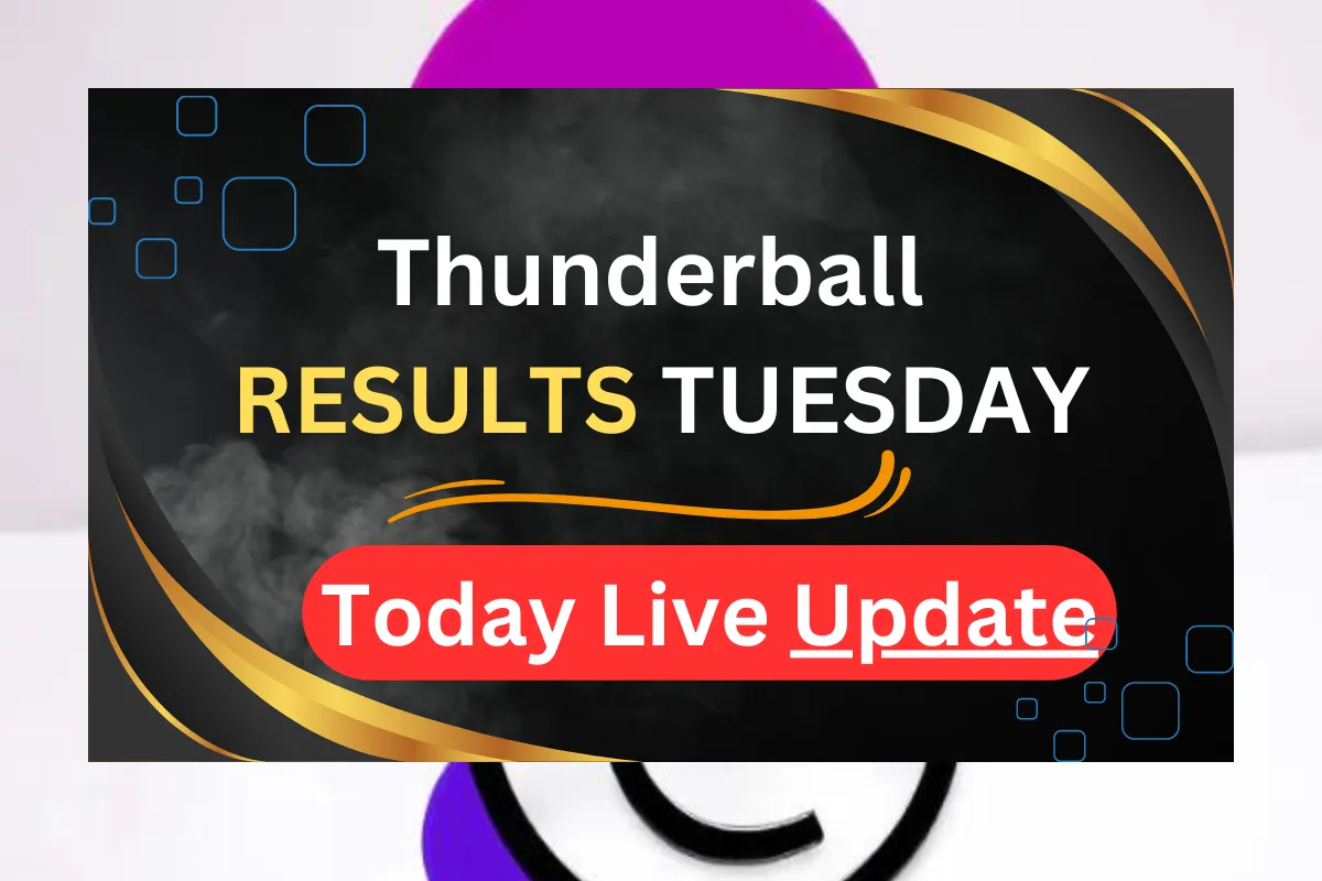 Thunderball Results 18 July 2023 Tonight's Winning Numbers